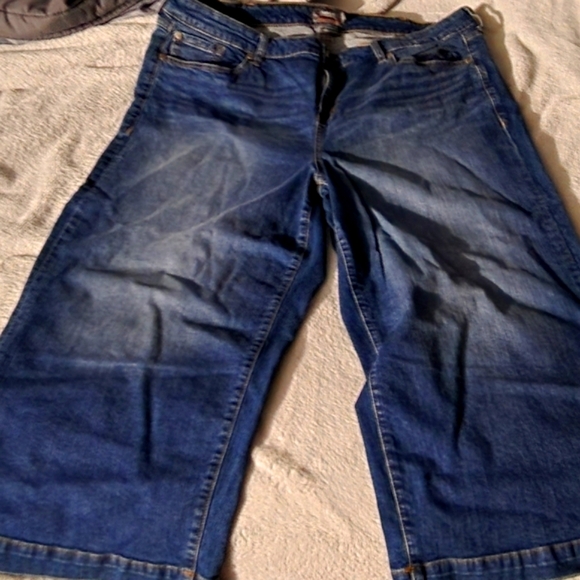 Torrid Jeans | Crop High Rise Wide Leg Jean - Picture 2 of 6